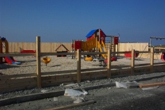 Croileagan play area under construction